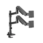 ACT AC8343 Dual Monitor Arm Office Premium with Gas Spring Pole Mounted - Image 14