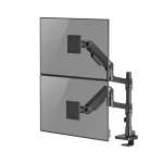 ACT AC8343 Dual Monitor Arm Office Premium with Gas Spring Pole Mounted - Image 17