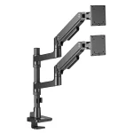 ACT AC8343 Dual Monitor Arm Office Premium with Gas Spring Pole Mounted - Image 8