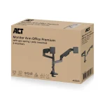 ACT AC8343 Dual Monitor Arm Office Premium with Gas Spring Pole Mounted - Image 9