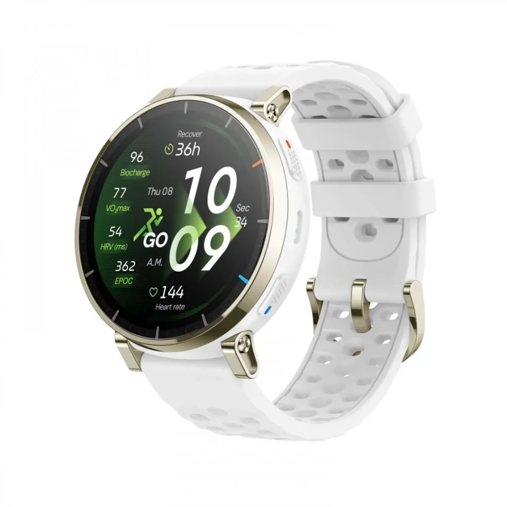 Amazfit Active 3 Premium NFC Aero White - Image 2