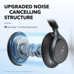 ANKER Soundcore Space One Bluetooth Headset Jet Black - Image 2