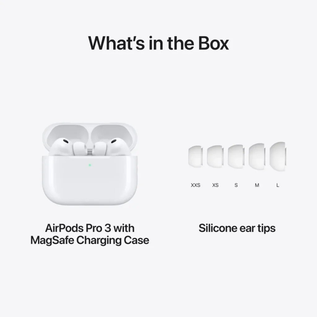 Apple AirPods Pro3 Headset White - Image 4