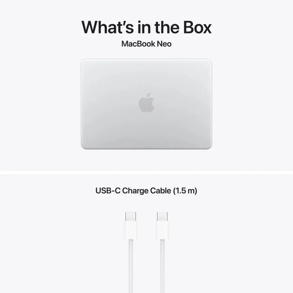 Apple MacBook Neo 13" (2026) Silver - Image 4