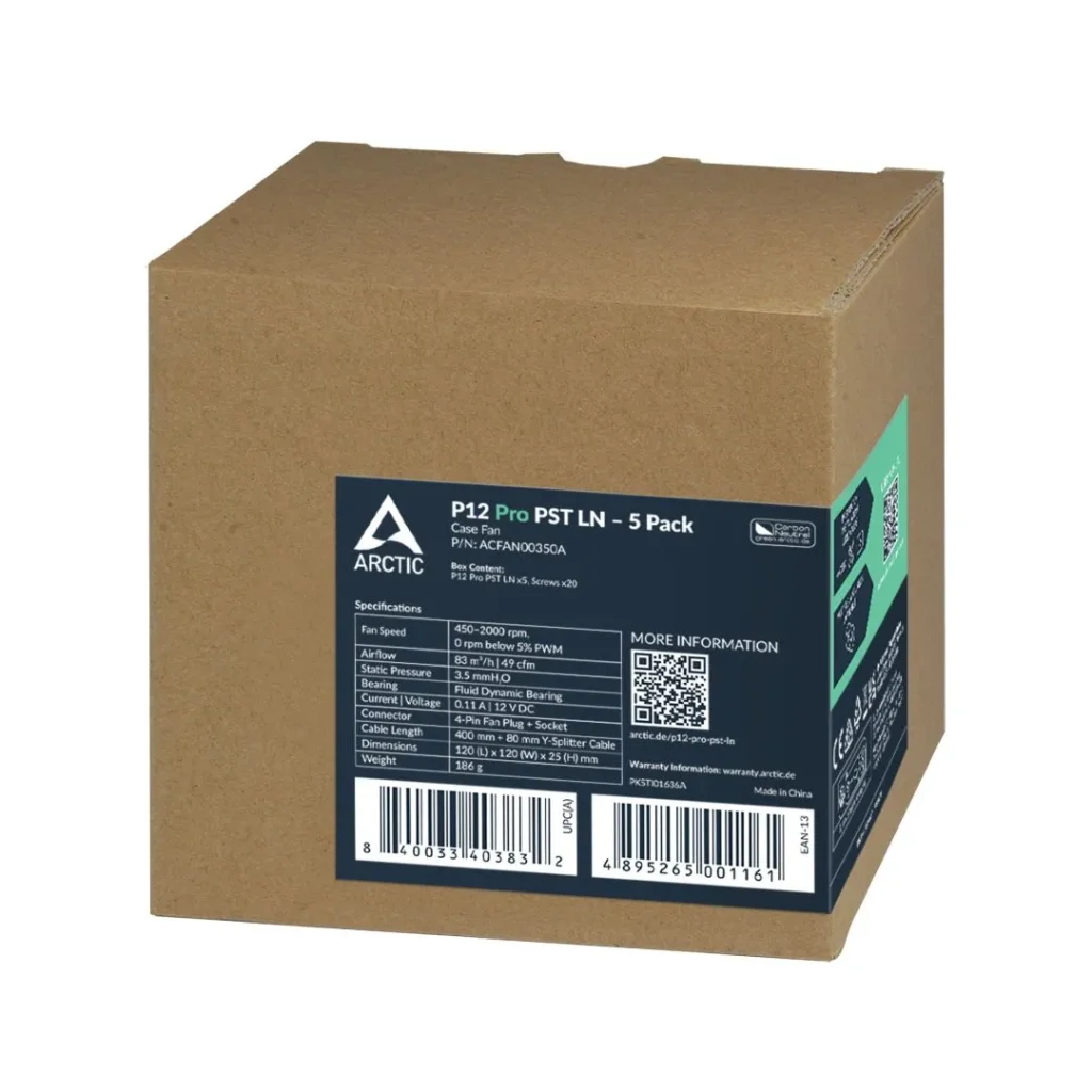 Arctic P12 Pro PST LN (5db/cs) - Image 9