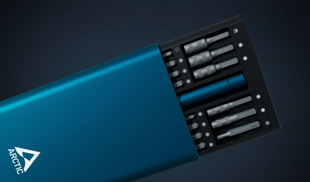Arctic Precision Screwdriver Toolkit Dark Blue - Image 3