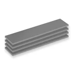 Arctic TP-4 120x20x1,5mm Hővezető lap (4lap/csomag) - Image 2