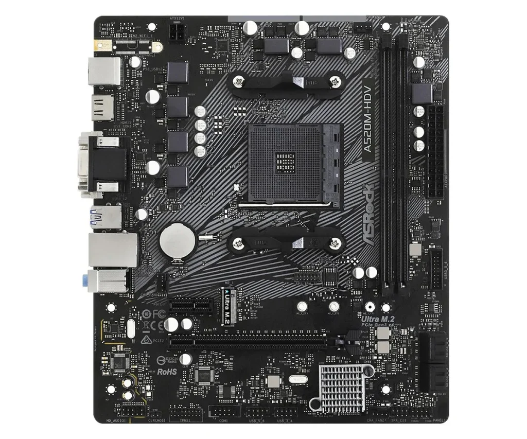 ASRock A520M-HDV - Image 4