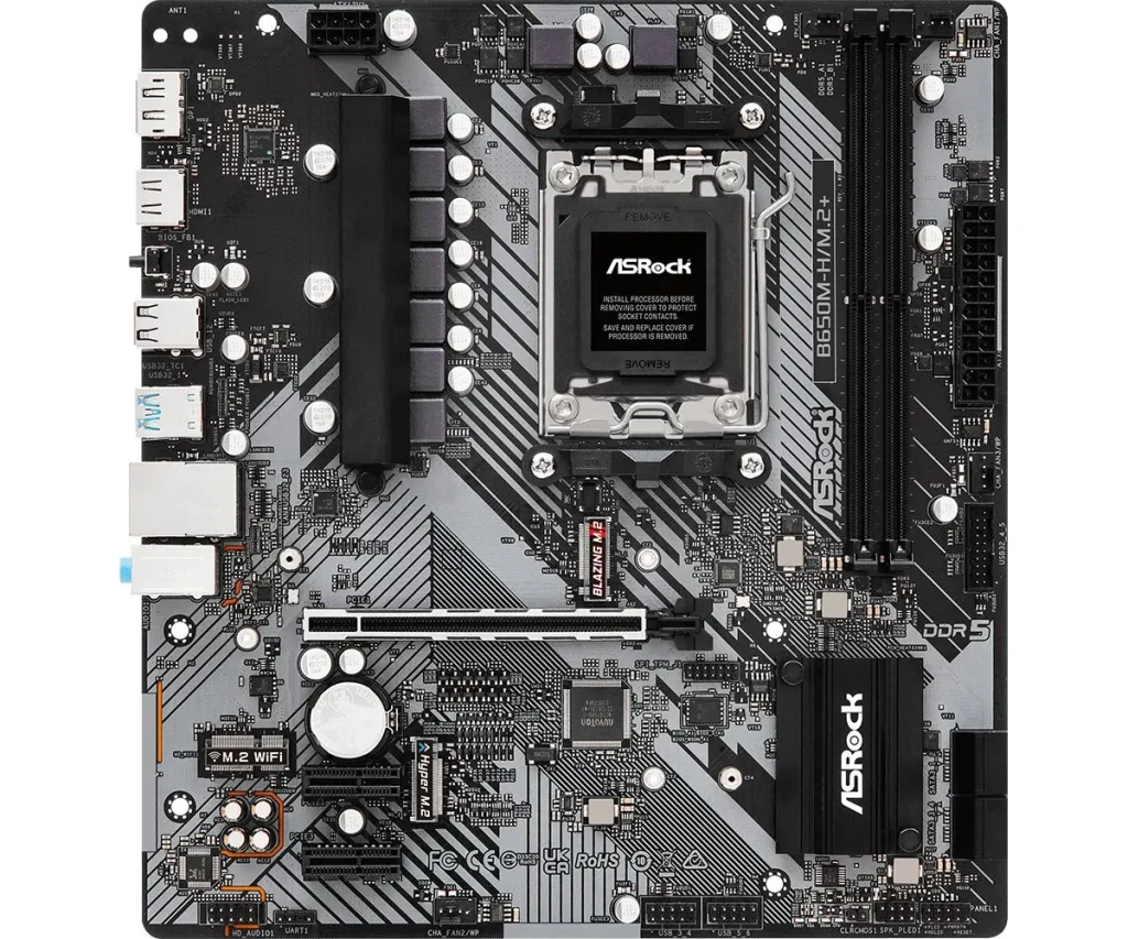 ASRock B650M-H/M.2+ alaplap - Image 4