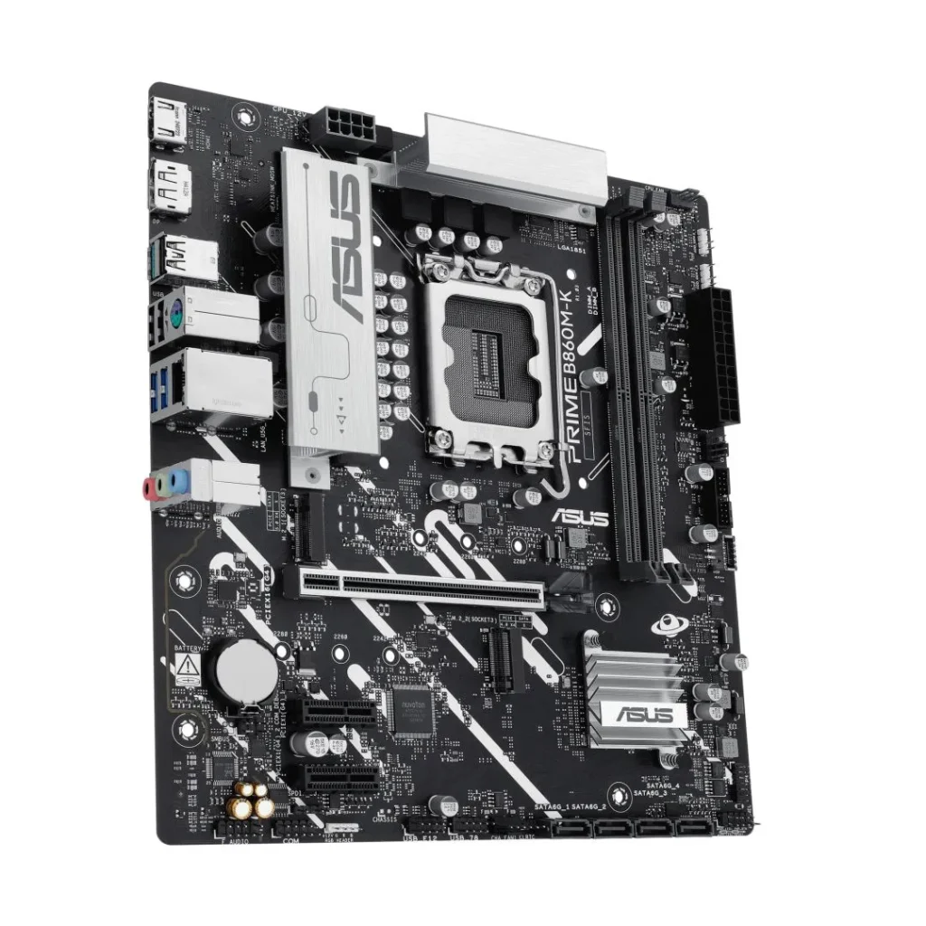 Asus Alaplap - Intel PRIME B860M-K s1851 (B860, 2xDDR5 8800+MHz, 4xSATA3, 2xM.2, HDMI+DP) - Image 9