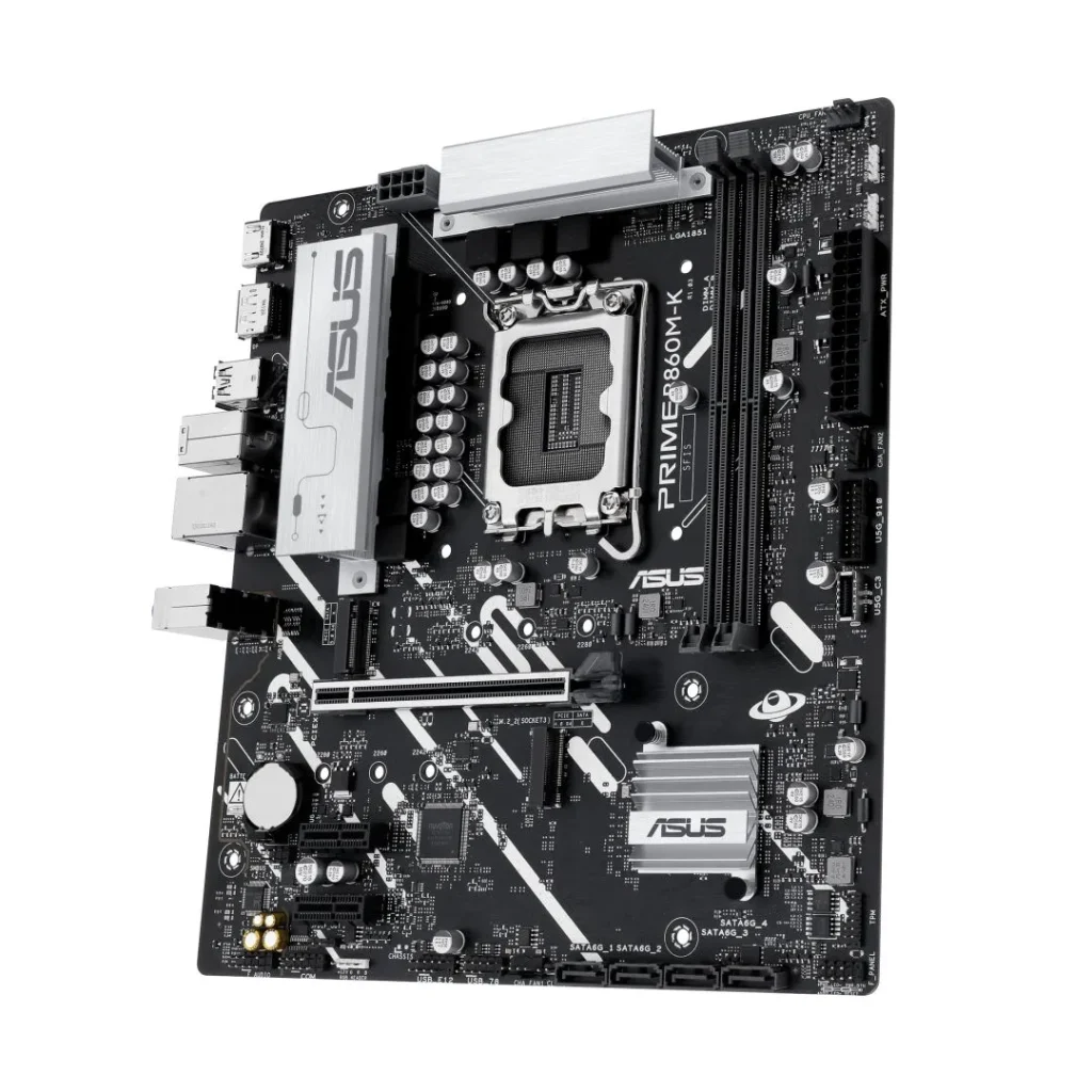 Asus Alaplap - Intel PRIME B860M-K s1851 (B860, 2xDDR5 8800+MHz, 4xSATA3, 2xM.2, HDMI+DP) - Image 10