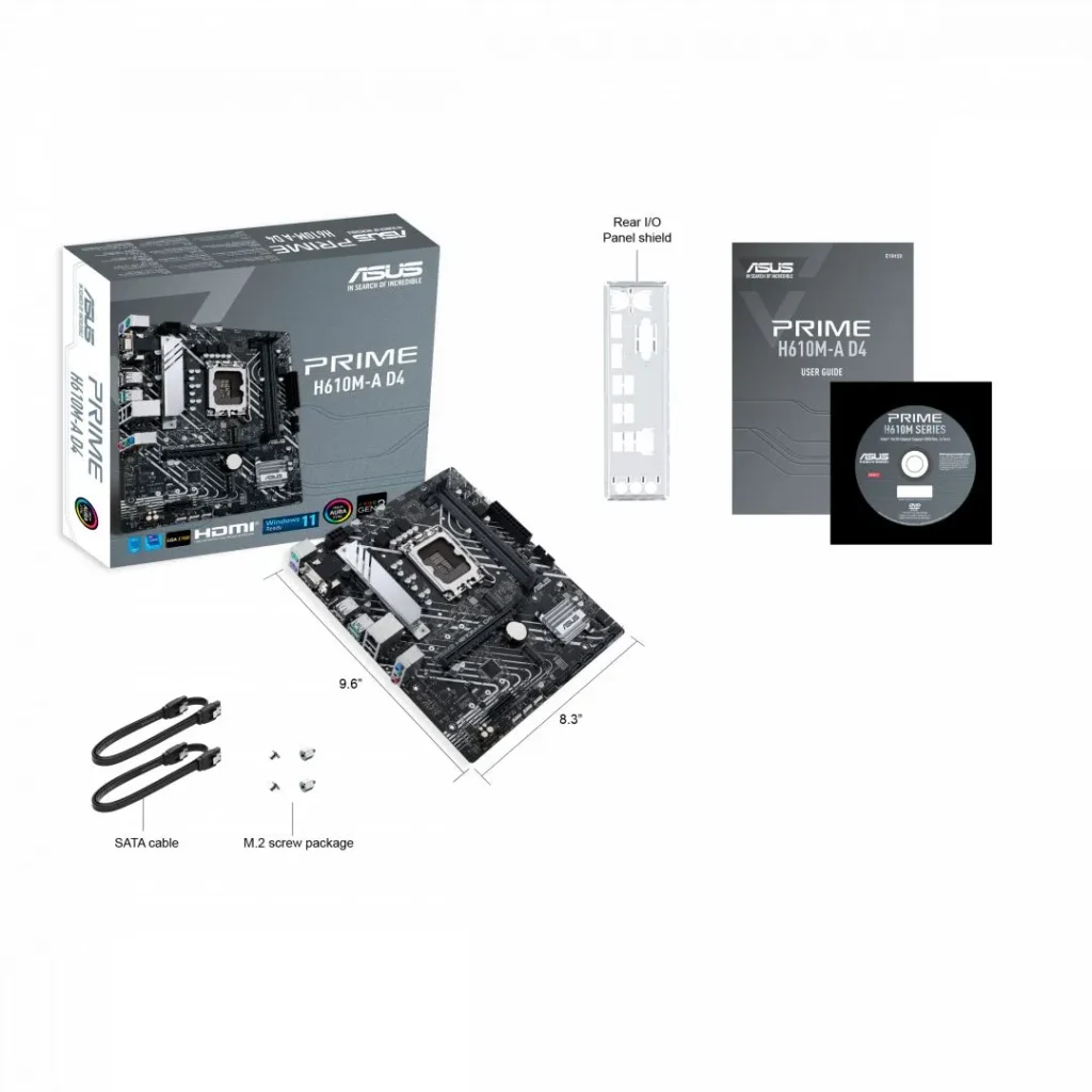 Asus PRIME H610M-A D4-CSM - Image 7