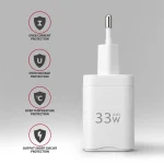 AXAGON ACU-PQ33W PD & QC Wall Charger 33W White - Image 5