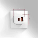AXAGON ACU-PQ33W PD & QC Wall Charger 33W White - Image 9