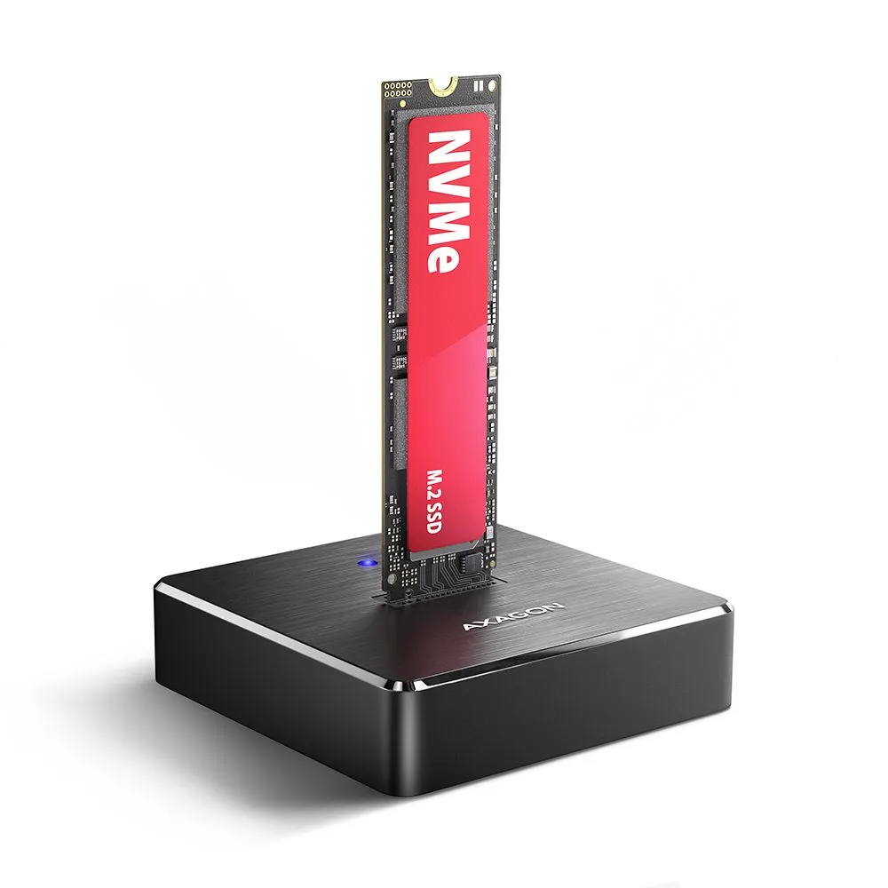 AXAGON ADSA-M2C11 USB-C 10Gbps docking station for M.2 NVMe / SATA SSD