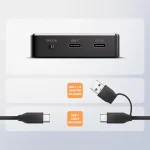AXAGON ADSA-M2C11 USB-C 10Gbps docking station for M.2 NVMe / SATA SSD - Image 6