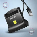 AXAGON CRE-SM4N Smart Card Reader Black - Image 4