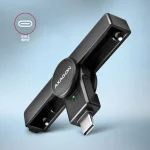 AXAGON CRE-SMPC PocketReader USB-C Smart Card Reader Black - Image 4