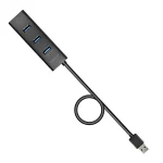 AXAGON HUE-S2B USB3.0 Charging Hub Black - Image 2