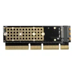 AXAGON PCEM2-1U PCIE NVME M.2 x16/x8/x4 M-Key slot adapter - Image 2