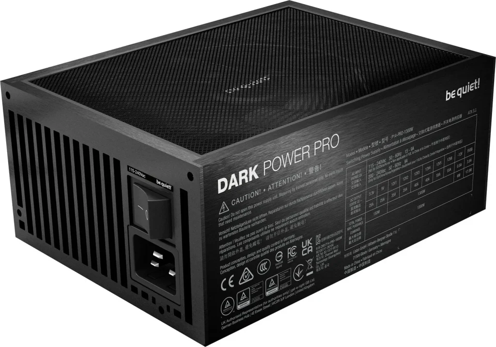 Be quiet! 1600W 80+ Titanium Dark Power Pro 14 IO - Image 2