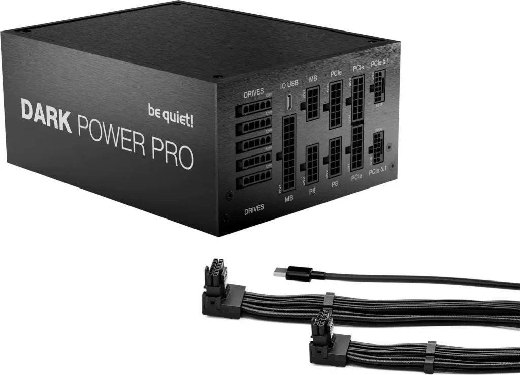 Be quiet! 1600W 80+ Titanium Dark Power Pro 14 IO - Image 4