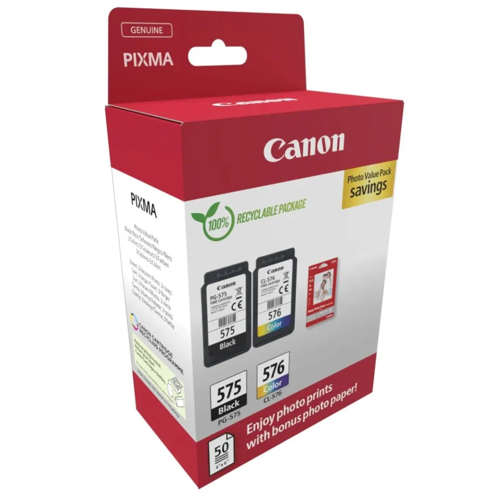 Canon PG-575/CL-576  Photo Value Pack tintapatron - Image 2