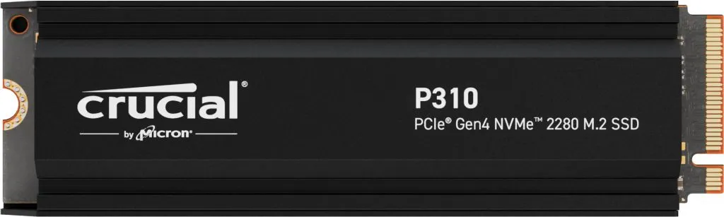 Crucial 2TB M.2 2280 NVMe P310 with Heatsink