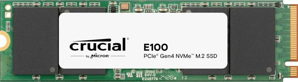 Crucial 2TB M.2 2280 NVMe E100