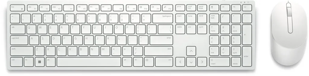 Dell KM5221W Pro Wireless Keyboard and Mouse White HU - Image 3