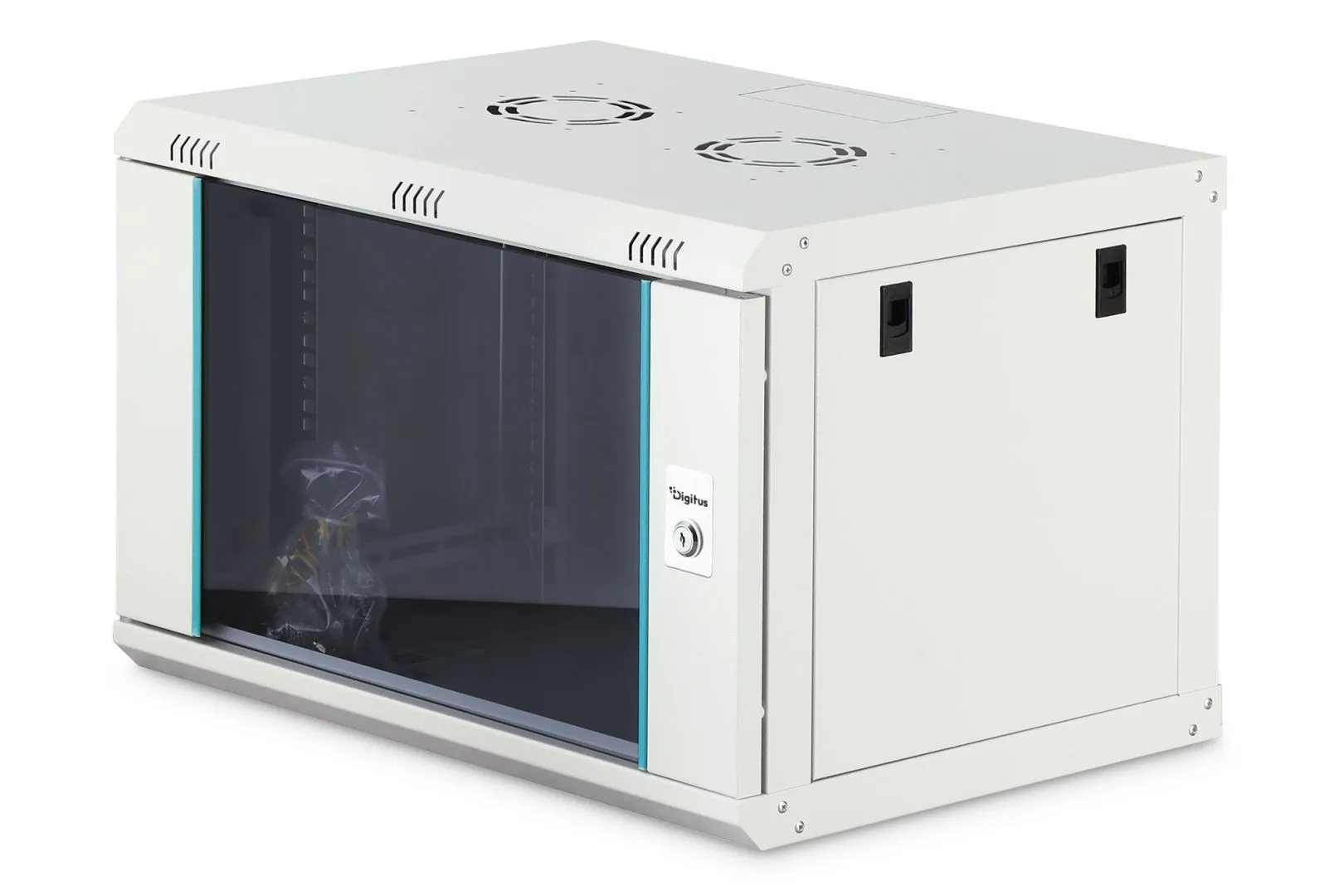 Digitus Dynamic DN-37100 19" 7U Falra szerelhető Rackszekrény Grey