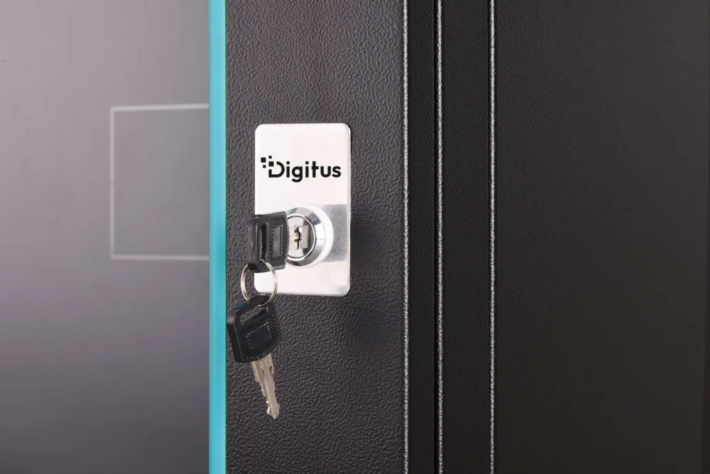 Digitus Dynamic DN-37101 19" 7U Falra szerelhető Rackszekrény Black - Image 9