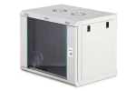 Digitus Dynamic DN-37104 19" 9U Falra szerelhető Rackszekrény Grey