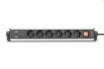 Digitus Hálózati Elosztó Kapcsolóval 6DIN, 3xUSB 1,5m Black - Image 5