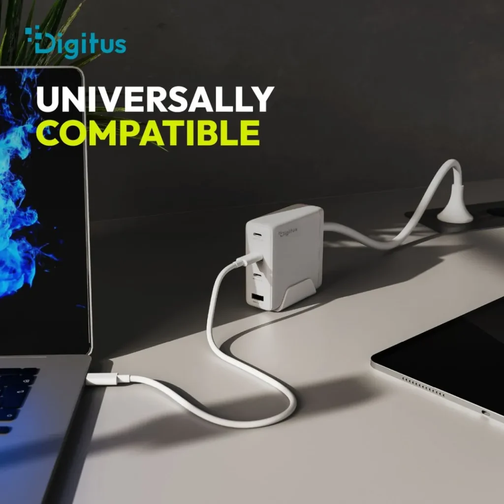 Digitus USB GaN Charger 140W White - Image 4