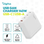 Digitus USB GaN Charger 140W White - Image 6