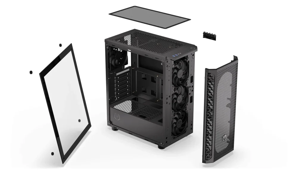 Endorfy Signum 300 Air Tempered Glass Black - Image 15