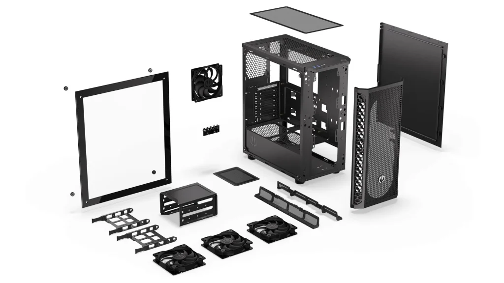 Endorfy Signum 300 Air Tempered Glass Black - Image 16