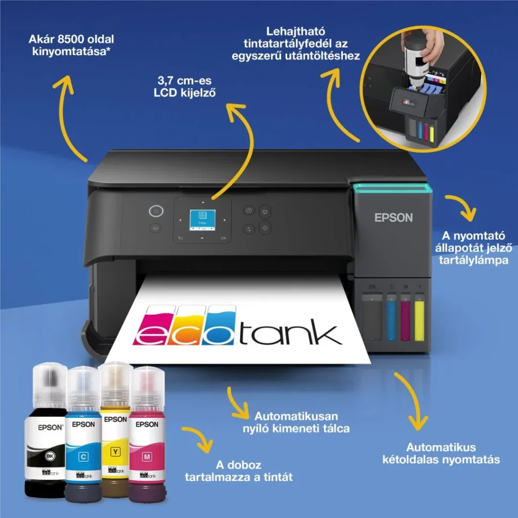 Epson EcoTank L4360 színes tintasugaras multifunkciós nyomtató - Image 37