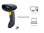 EQuip Wireless 2D Barcode Scanner with Stand Vonalkódolvasó Black - Image 15