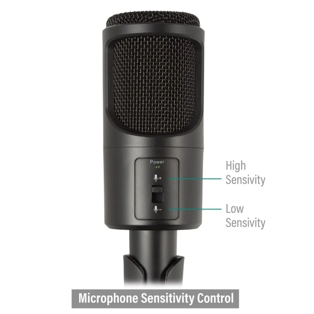 Ewent EW3552 Multimedia Microphone with noise cancelling Black - Image 5
