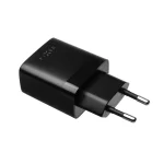 FIXED hálózati töltő, 2*USB-A kimenet, 17W + USB/mikro USB kábel, fekete - Image 3