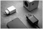 FIXED hálózati töltő, 2*USB-A kimenet, 17W + USB/USB-C kábel, fehér - Image 6