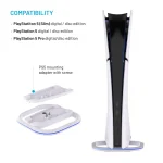 FIXED LED Stand for PlayStation 5, 5 (Slim) and 5 Pro, White - Image 3