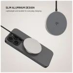 FIXED MagPad Slim Qi2 MagSafe Wireless töltő Titan - Image 6