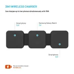 FIXED vezeték nélküli töltőállomás Samsung készülékekhez, fekete - Image 4