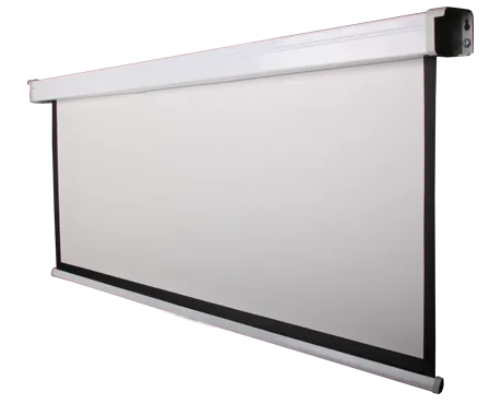 Funscreen Matt White Motor 212x305 cm Format 16:9