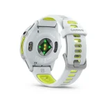 Garmin Forerunner 970 Titanium with Whitestone Case and Whitestone/Translucent Amp Yellow Band - Image 6