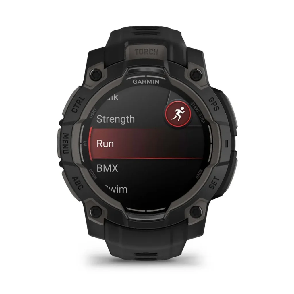 Garmin Instinct 3 45mm Amoled Black with Black Band - Image 2