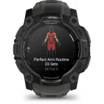 Garmin Instinct 3 50mm AMOLED Black with Charcoal Band - Image 2